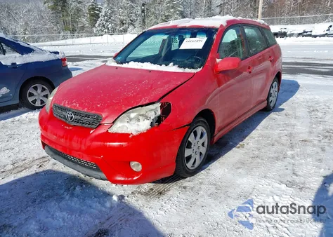 2005 Toyota Matrix Xr z USA, uszkodzony, nr VIN 2T1KR32E05C470180